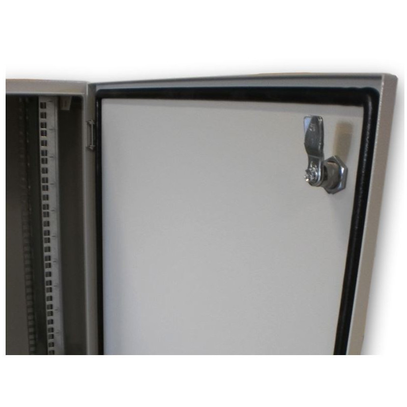 Datacom 19"vonkajší rozvádzač 15U/600x400 IP65 sivý