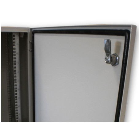 Datacom 19"vonkajší rozvádzač 15U/600x400 IP65 sivý