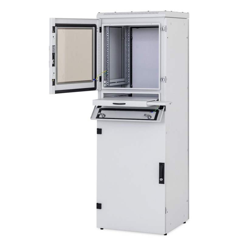 19" rack stojanový priemyselný 37U/600x800 IP54