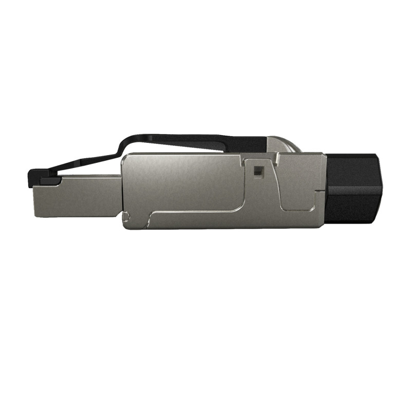 Konektor MPTL univerzálny RJ45 CAT5E STP samorezný SXRJ45-5E-STP-BK-SA