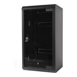 Rack jednodielny,10|-10U/19|-5U/360mm,skl.dv.Čierny