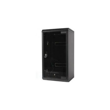 Rack jednodielny,10|-10U/19|-5U/360mm,skl.dv.Čierny