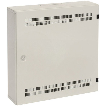 Rozvádzač SOHO nástenný LC-18 s lištami 2U, 4U a 11U, 550x550x150mm šedá RAL 7035