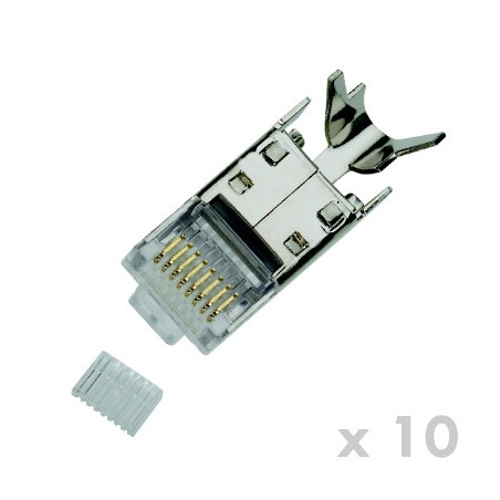 DATACOM konektor RJ45 STP CAT7(6A) 8p8c drôt(10ks)