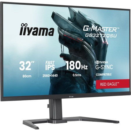 iiyama G-Master/GB3272QSU-B1/31,5"/IPS/QHD/180Hz/0,5ms/Čierna/3R