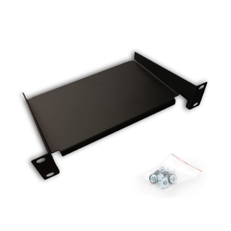 DATACOM 10" Polica 160mm 1U čierna
