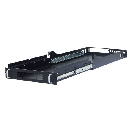 19" výsuv.polica 3U 750mm plnovýsuv, nosn.45kg