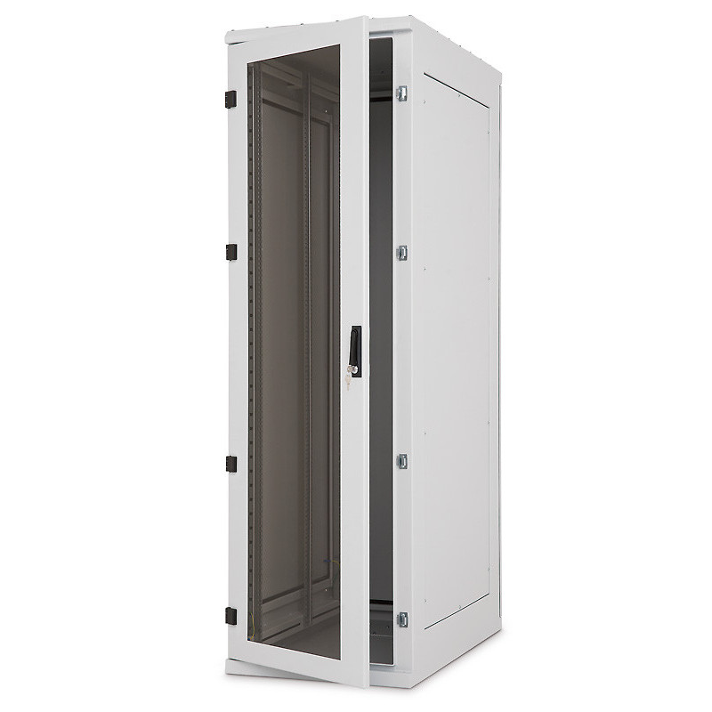 19" rack RDE 42U/800x1000 IP54, pre montáž chl.j.