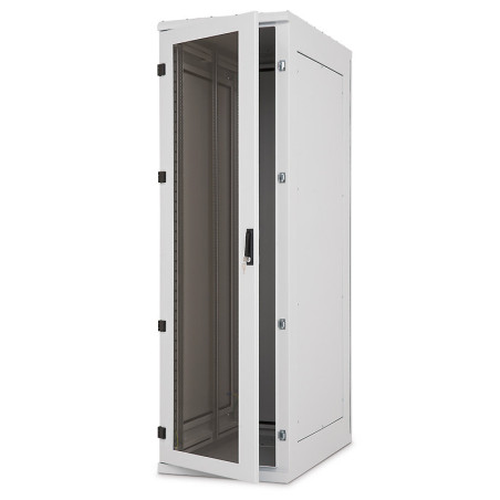 19" rack RDE 42U/800x1000 IP54, pre montáž chl.j.