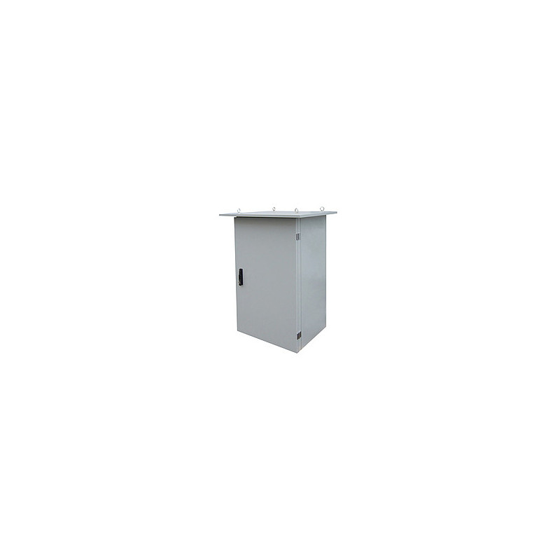 Rack termoizolovaný LC-07 24U 700x600 RAL7035 ventilácia v oboch bočniciach