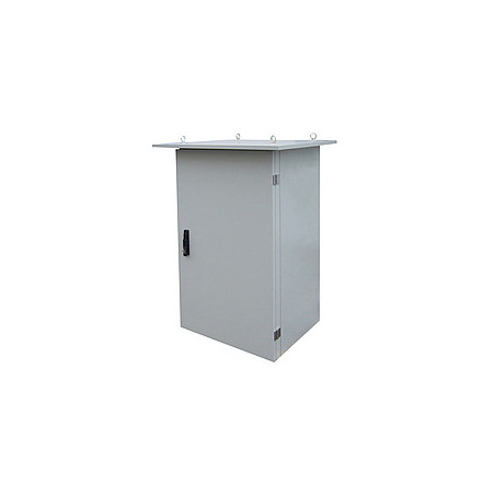 Rack termoizolovaný LC-07 24U 700x600 RAL7035 ventilácia v oboch bočniciach