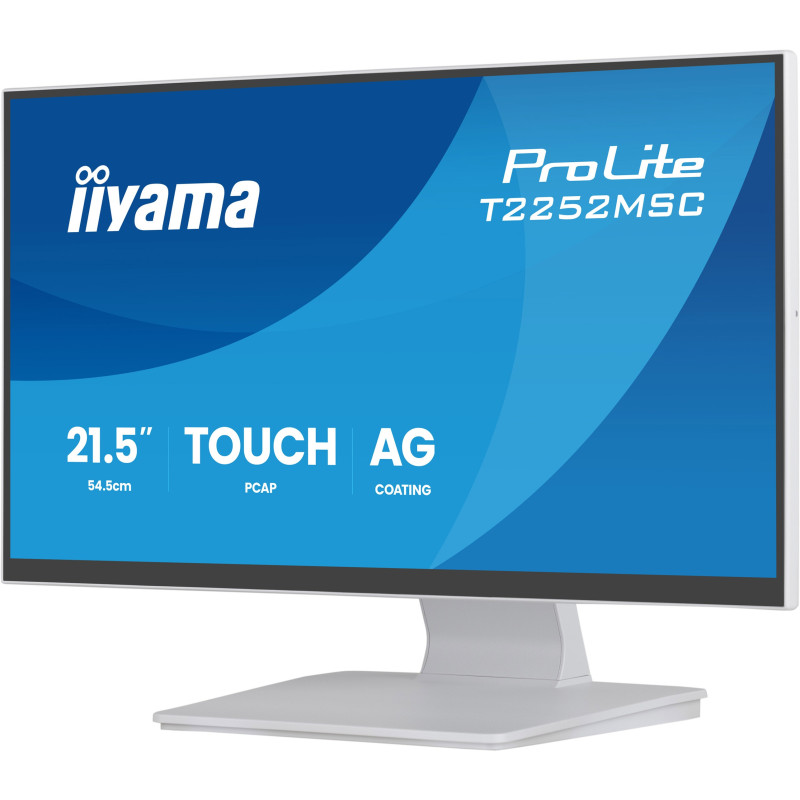 22" LCD iiyama T2252MSC-W2AG: IPS, FHD, HDMI, DP