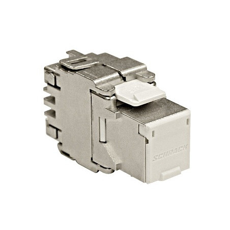 Keystone modul RJ45 tienený, 10 Gb, trieda Ea, 4PPoE