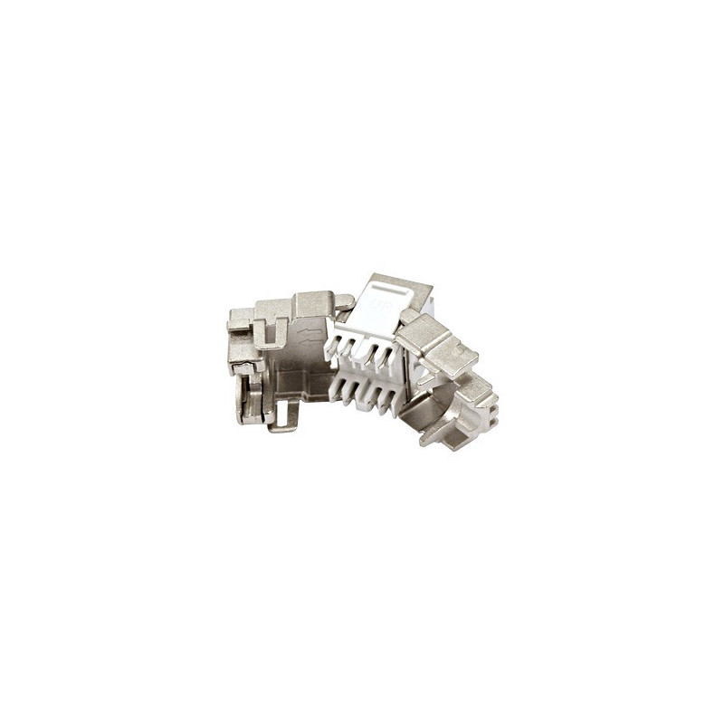 Keystone modul RJ45 tienený, 10 Gb, trieda Ea, 4PPoE