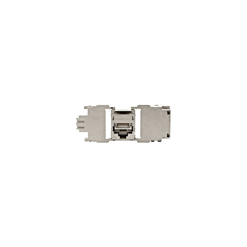 Keystone modul RJ45 tienený, 10 Gb, trieda Ea, 4PPoE