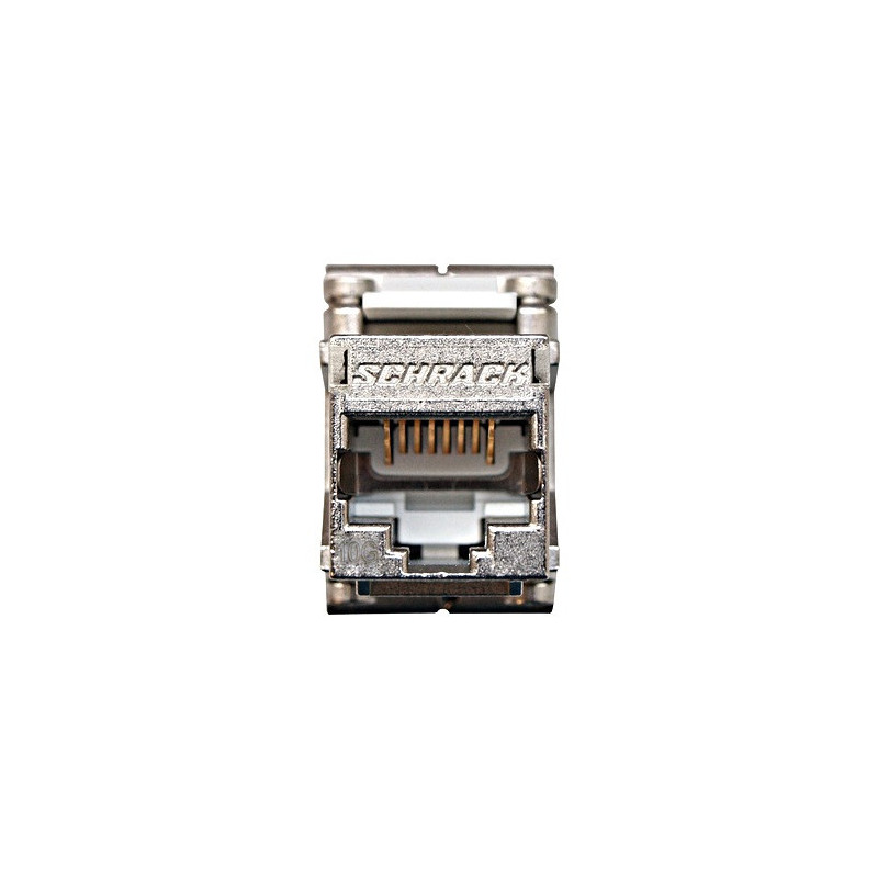 Keystone modul RJ45 tienený, 10 Gb, trieda Ea, 4PPoE