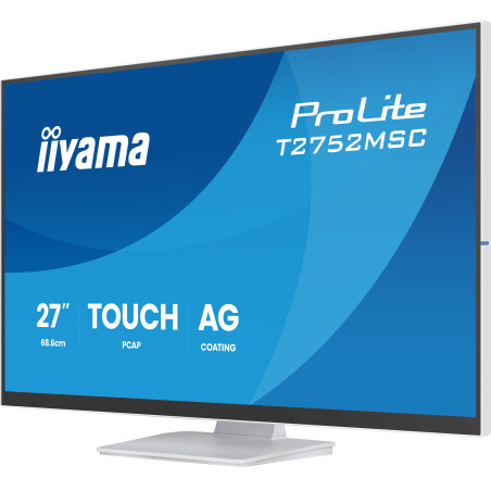 27" iiyama T2752MSC-W1AG: IPS, FHD, HDMI, DP