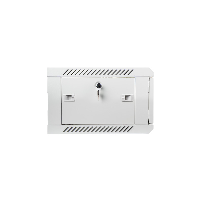 Nástenný rack 19|| 4U 600X450mm sivý flat pack