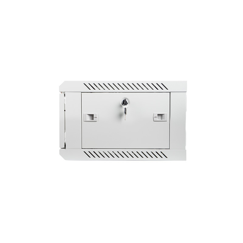 Nástenný rack 19|| 4U 600X450mm sivý flat pack