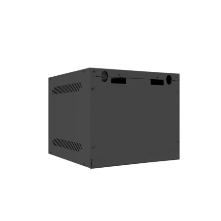 Nástenný rack 10|| 4U 280x310mm čierny flat pack