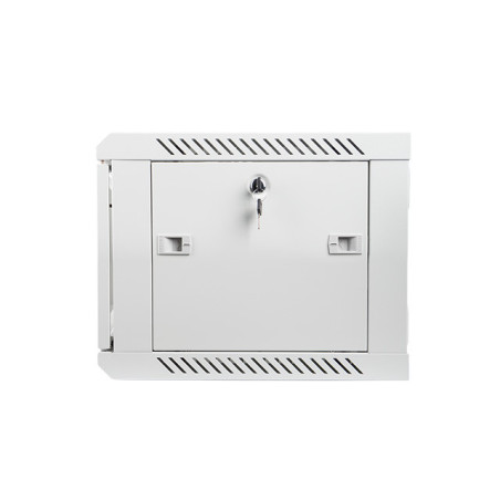 Nástenný rack 19| 6U 600X450mm sivý flat pack