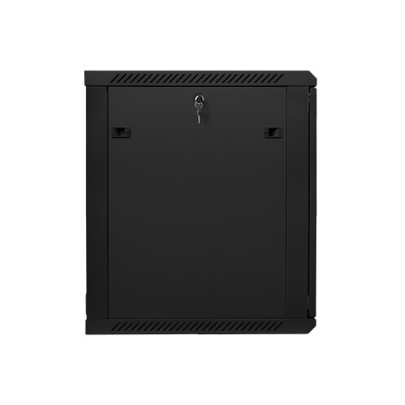 Nástenný rack 19| 15U 600X600mm čierny flat pack
