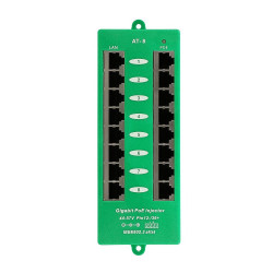 POE-PAN8-GBATF 802.3af/at GB tienený 8port Poe