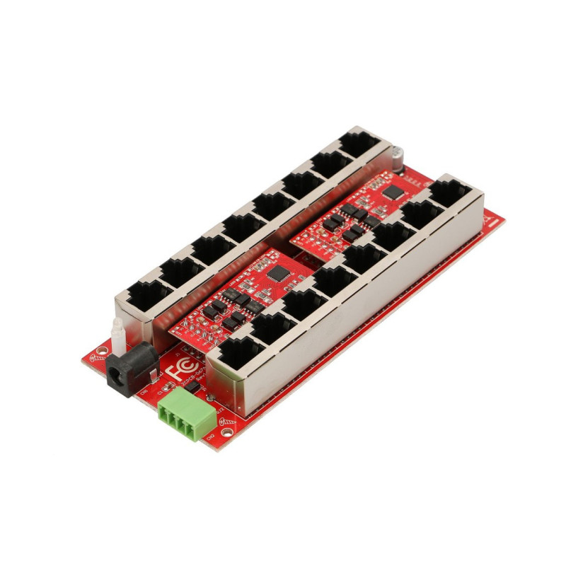 POE-PAN8-GBATF 802.3af/at GB tienený 8port Poe