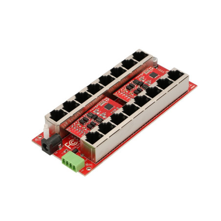 POE-PAN8-GBATF 802.3af/at GB tienený 8port Poe