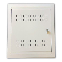 Datacom 19" rozvádzač pod omietku 4U+2U/150mm plech