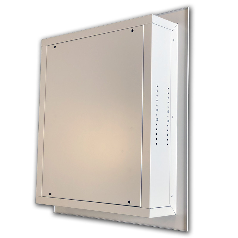 Datacom 19" rozvádzač pod omietku 4U+2U/150mm plech
