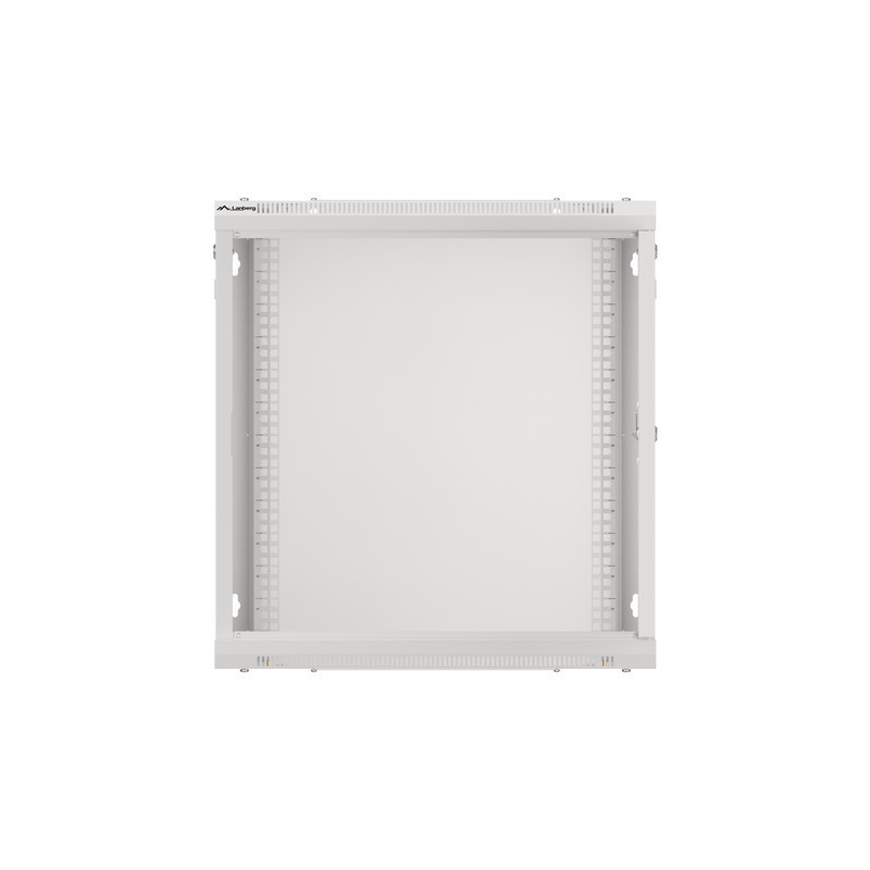 Nástenný rack 19|| 12U 600X450mm sivý flat pack
