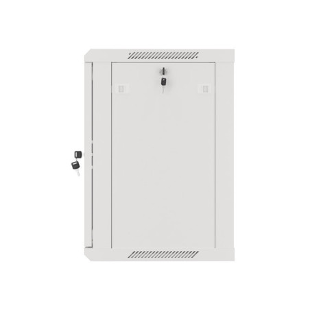 Nástenný rack 19|| 12U 600X450mm sivý flat pack