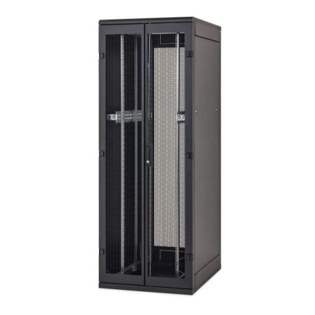 Stojanový rack 42U (š)600x(h)600 rozober.plech.dv.jednokrídlové,sivý