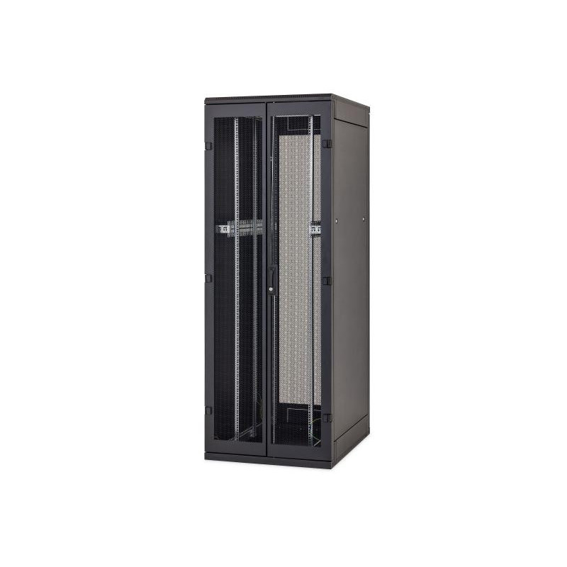Stojanový rozvádzač 15U(š)600x(h)1000, sklenené dvere, rozoberateľný, sivý