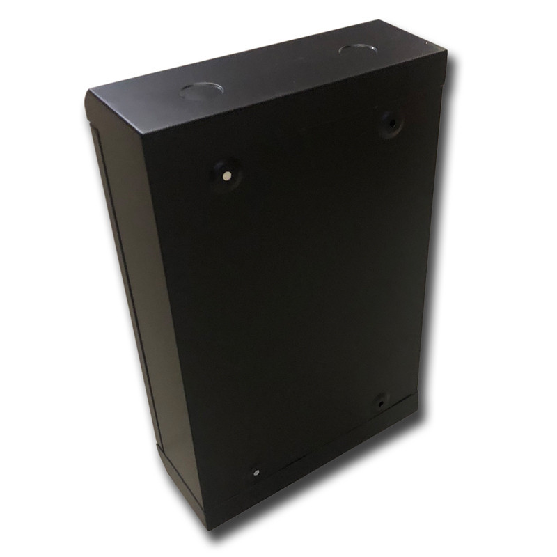 10" rack jednodielny 12U/140 DATACOM čierny skl.dvere