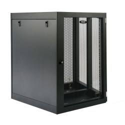 Skriňa SmartRack 18U, Š = 920mm, Hl = 630mm, hĺbka pre servery, pre vysoké zaťaženie, montáž na stenu