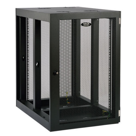 Skriňa SmartRack 18U, Š = 920mm, Hl = 630mm, hĺbka pre servery, pre vysoké zaťaženie, montáž na stenu