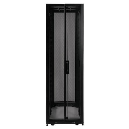 Skriňa SmartRack 42U, Š = 600mm, Hl = 1100mm, serverová skriňa, rozšíriteľná, bez bočných panelov