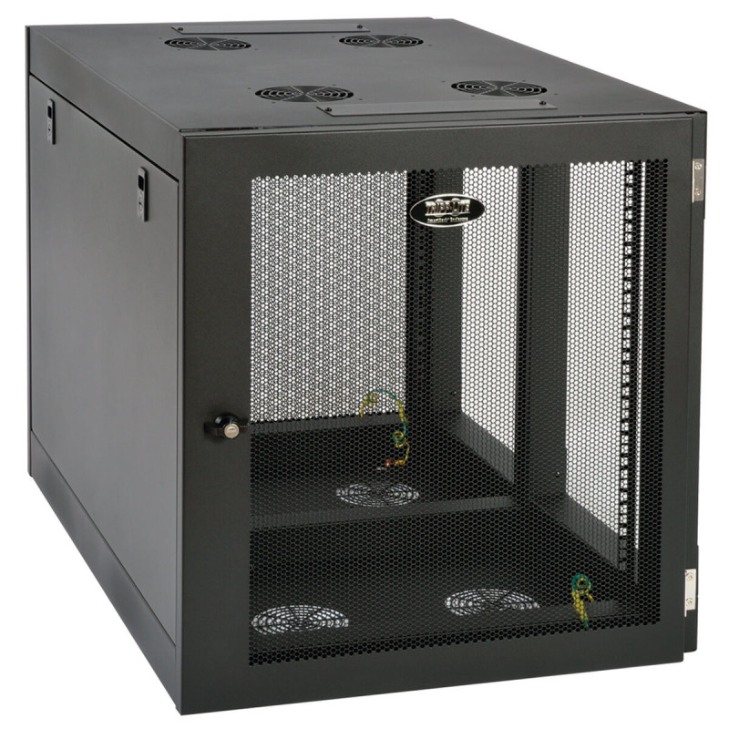 Skriňa SmartRack 12U, Š = 920mm, Hl = 630mm, hĺbka pre servery, montáž na stenu