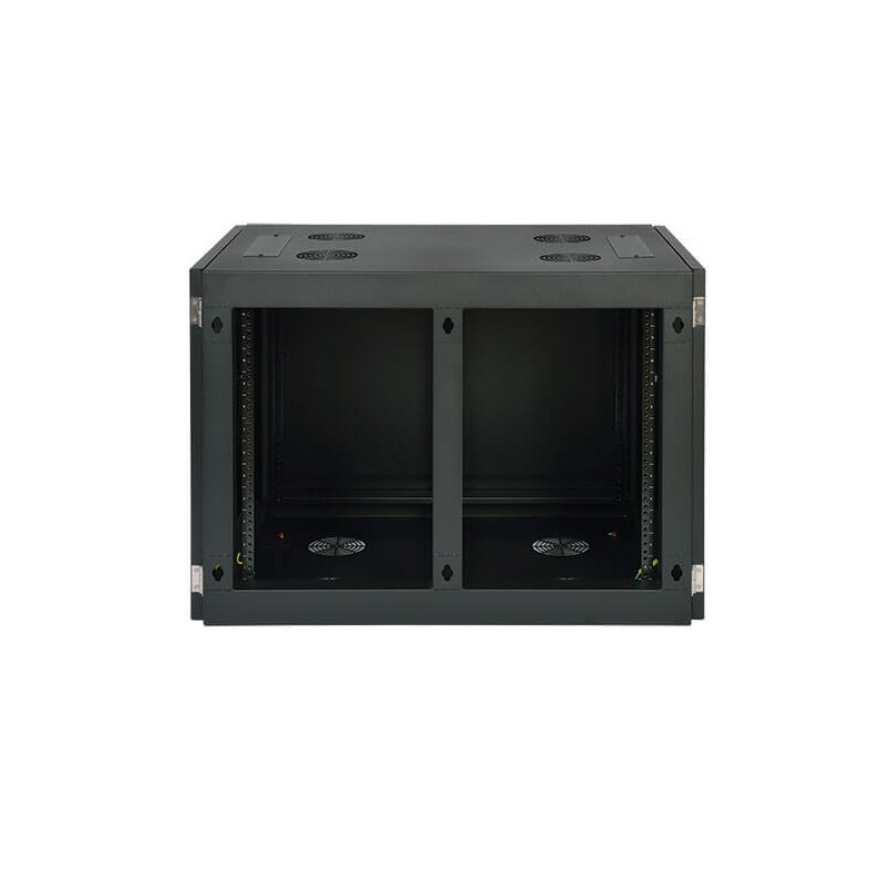 Skriňa SmartRack 12U, Š = 920mm, Hl = 630mm, hĺbka pre servery, montáž na stenu