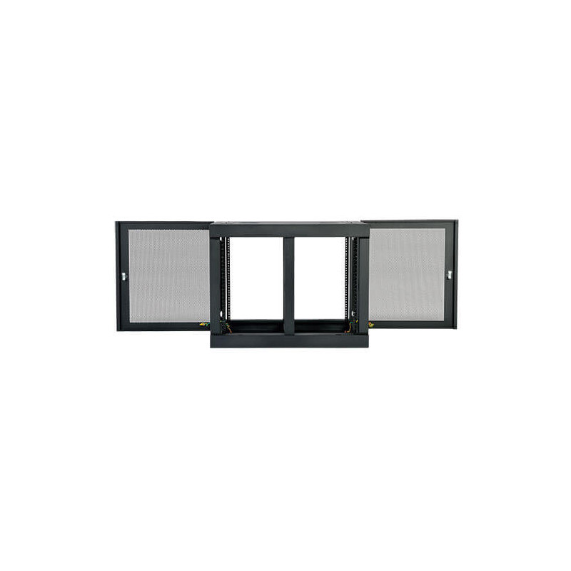 Skriňa SmartRack 12U, Š = 920mm, Hl = 630mm, hĺbka pre servery, montáž na stenu