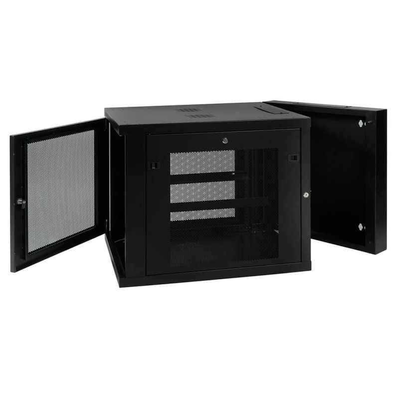 Skriňa SmartRack 12U, Š = 600mm, Hl = 850mm, hĺbka pre servery, montáž na stenu