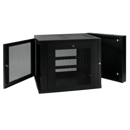 Skriňa SmartRack 12U, Š = 600mm, Hl = 850mm, hĺbka pre servery, montáž na stenu