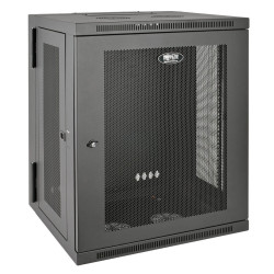 Skriňa SmartRack 15U, Š = 600mm, Hl = 550mm, hĺbka pre prepínače, montáž na stenu