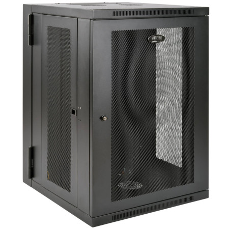 Skriňa SmartRack 18U, Š = 600mm, Hl = 650mm, hĺbka pre UPS, montáž na stenu