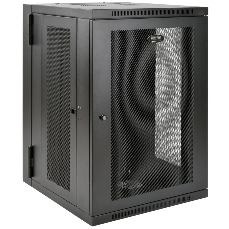 Skriňa SmartRack 18U, Š = 600mm, Hl = 650mm, hĺbka pre UPS, montáž na stenu