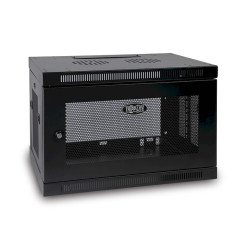Skriňa SmartRack 9U, Š = 600mm, Hl = 450mm, hĺbka pre prepínače, montáž na stenu