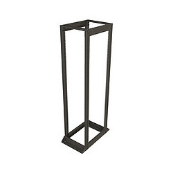Rám 19" 42U 600x1000 čierny nosnosť 1200kg, VR-42-B