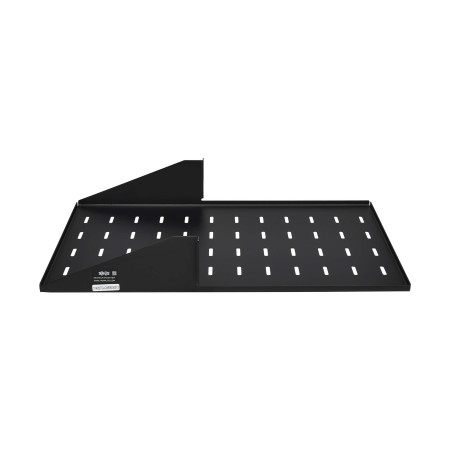 Polica pevná SmartRack 2U, nosnosť 45kg, hĺbka 546mm, montáž na stred, odvetrávaná